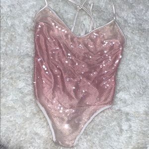 Victoria’s Secret Sequin bodysuit